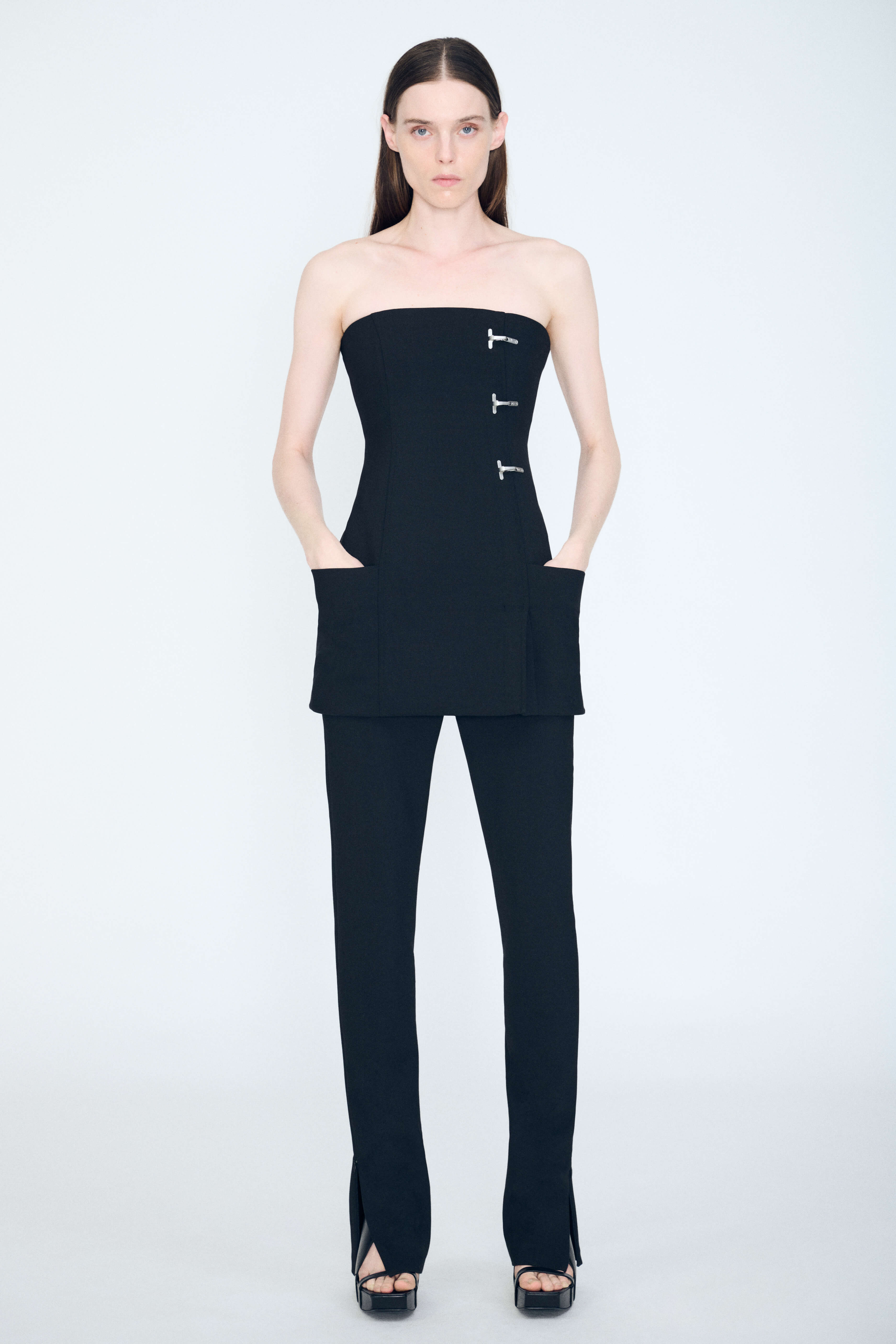 Product Gallery Media 4 Construct Lock Dress in Black