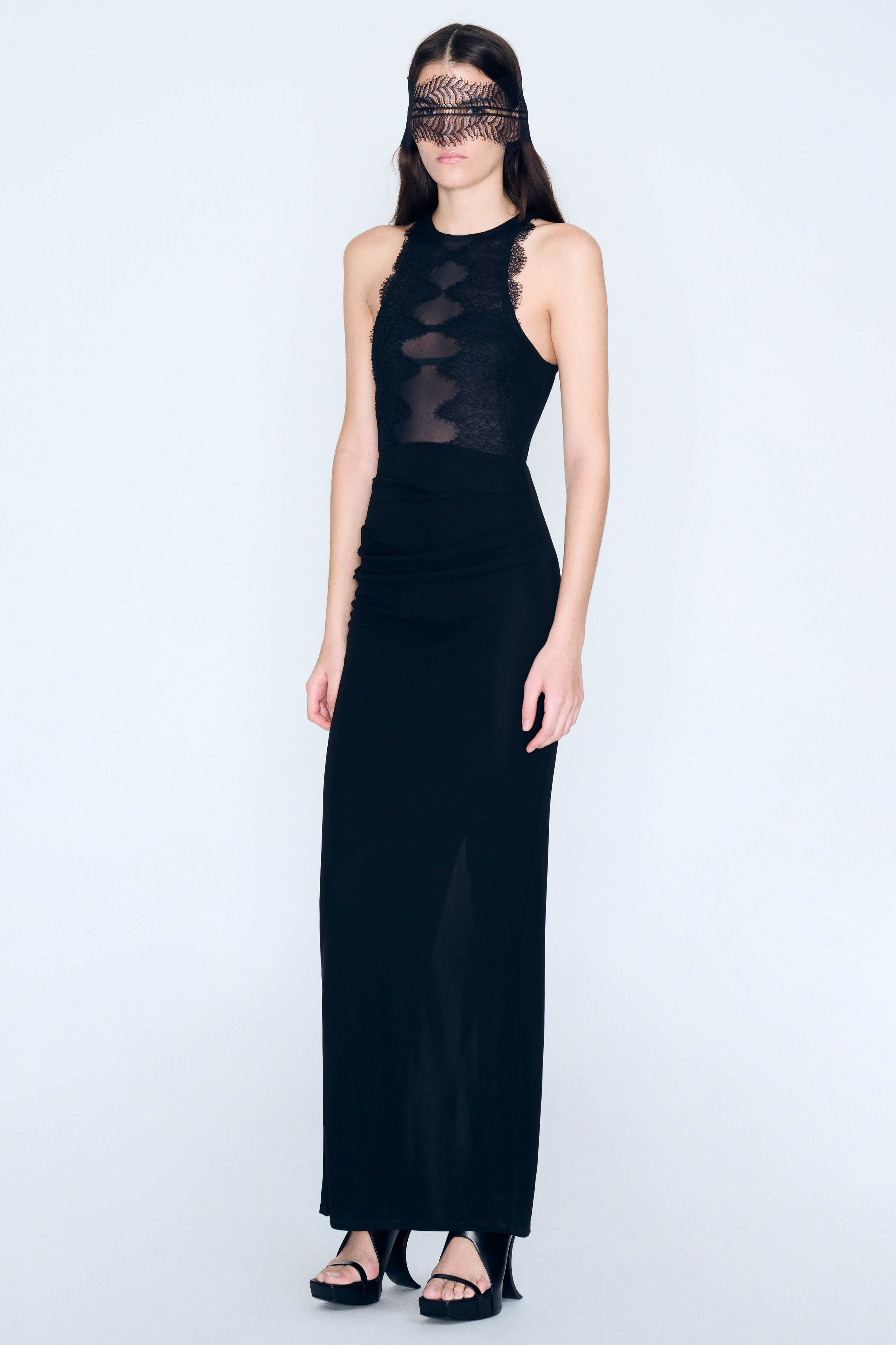 Product Gallery Media 3 Wave Lace Evening Dress