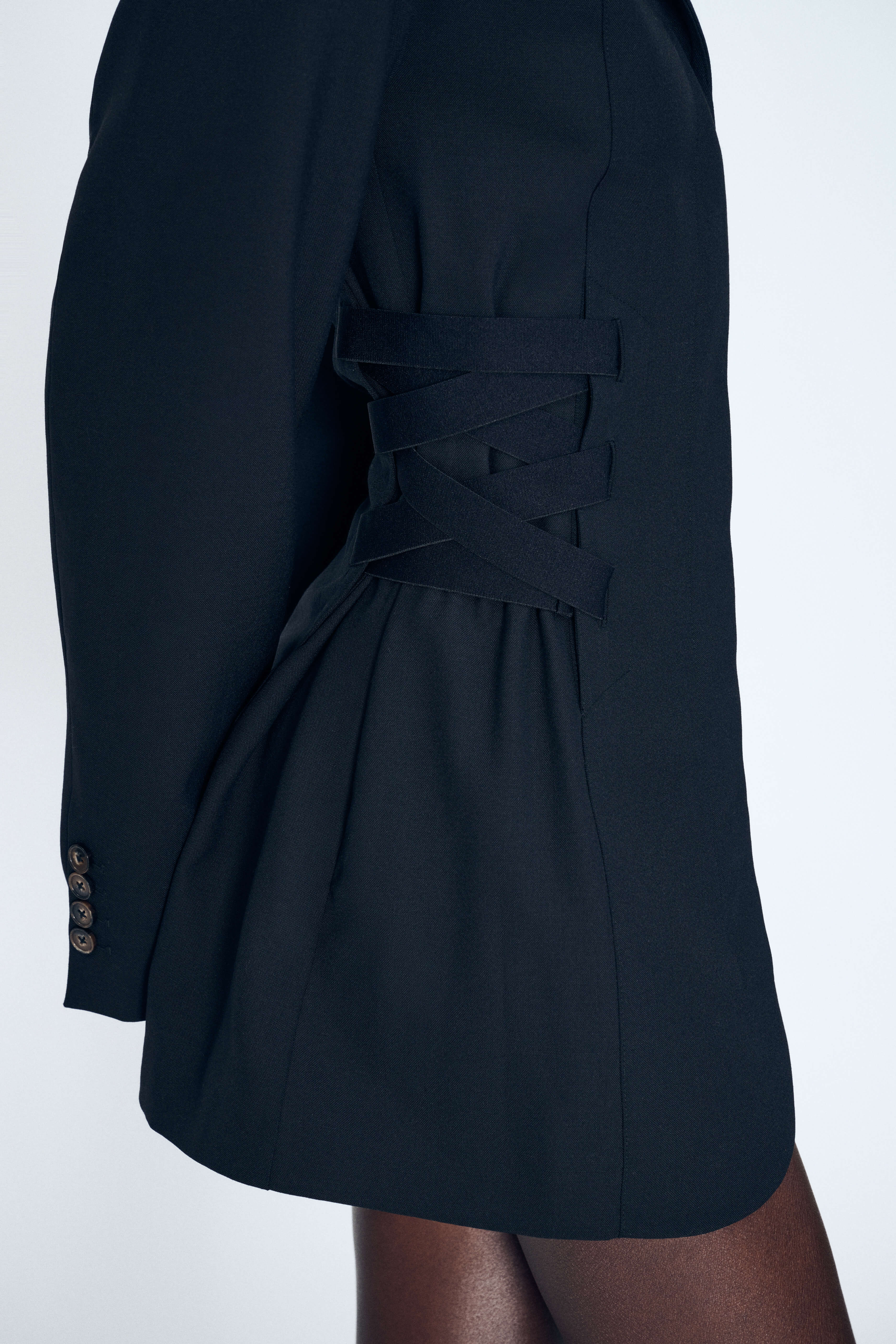 Product Gallery Media 6 Brace Blazer Dress in Black
