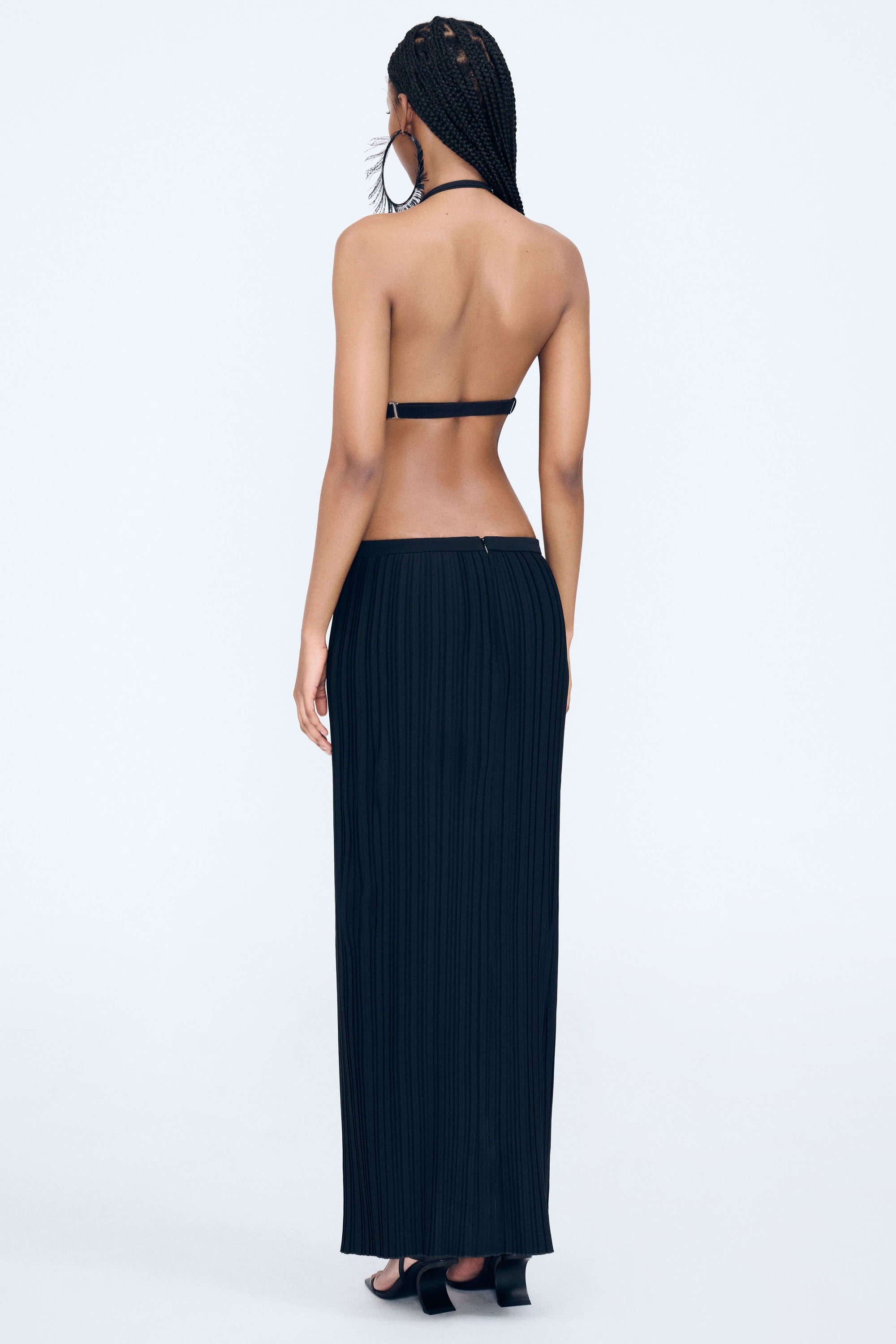 Caged Twist Dress