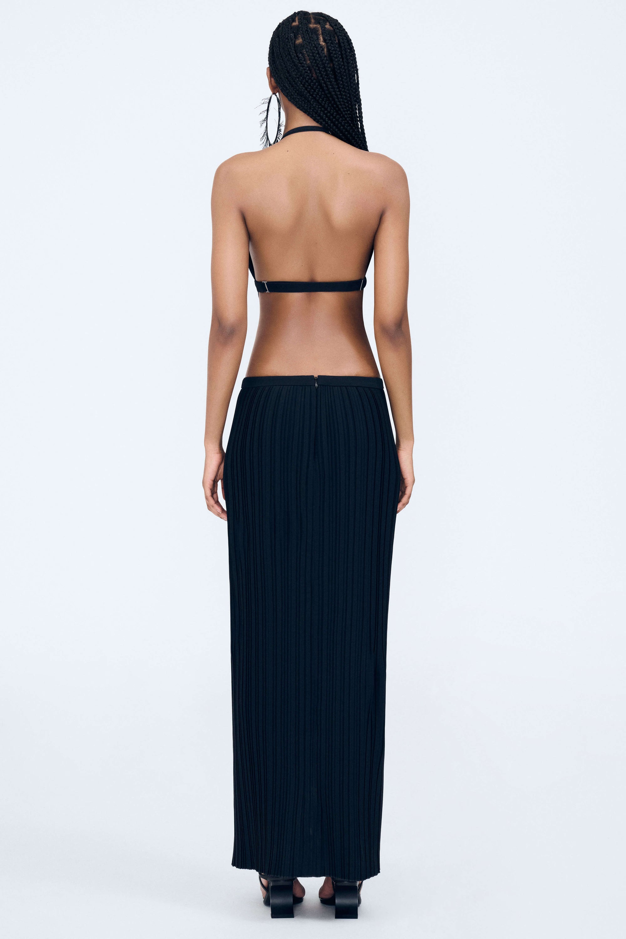 Caged Twist Dress