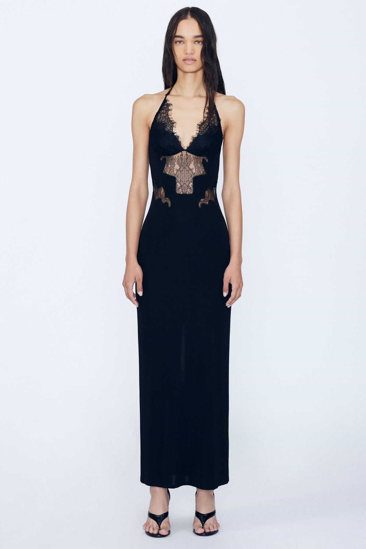 Lace Collage Gown