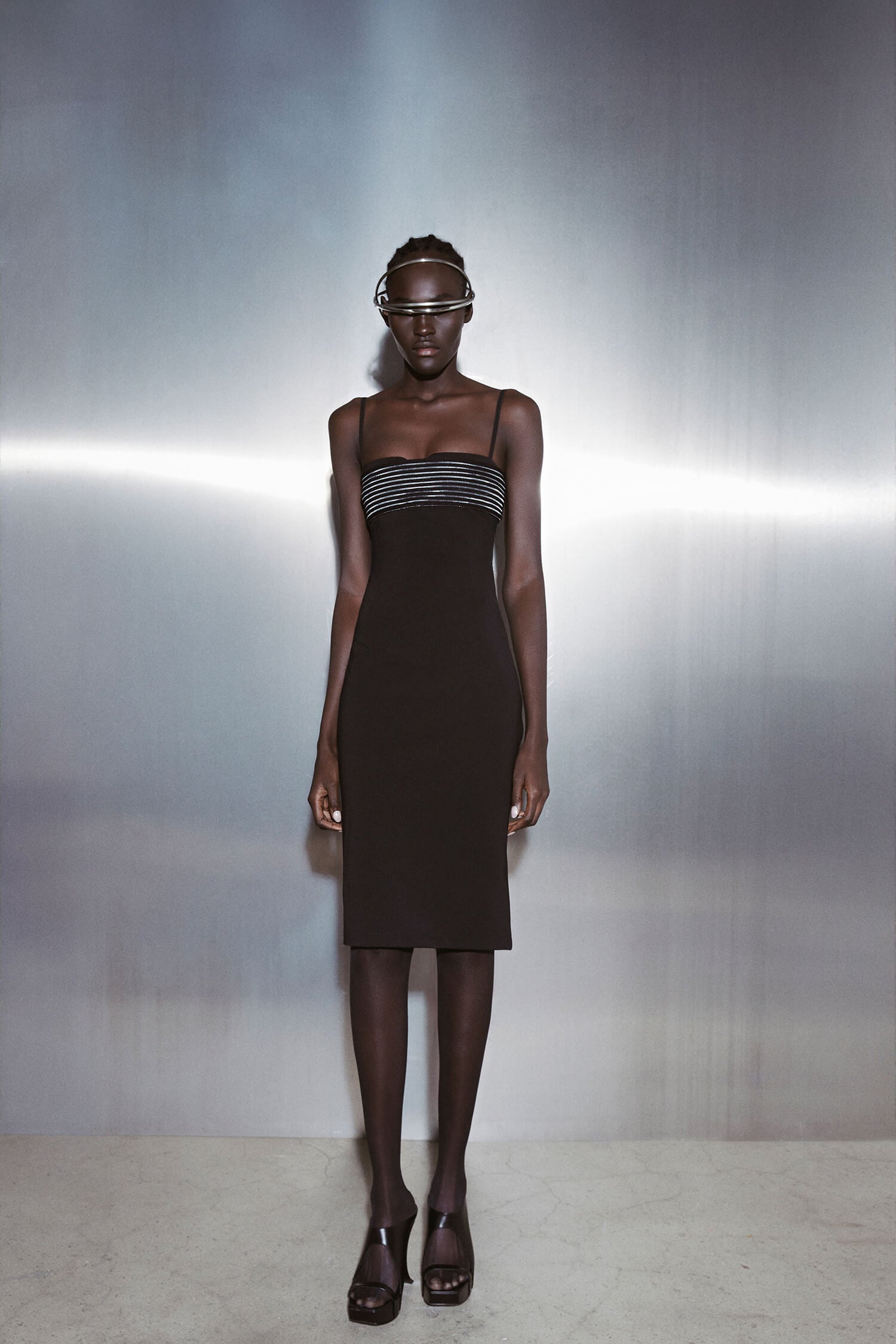 Brace Bra Dress Black | Haelo by Dion Lee – Haelo World