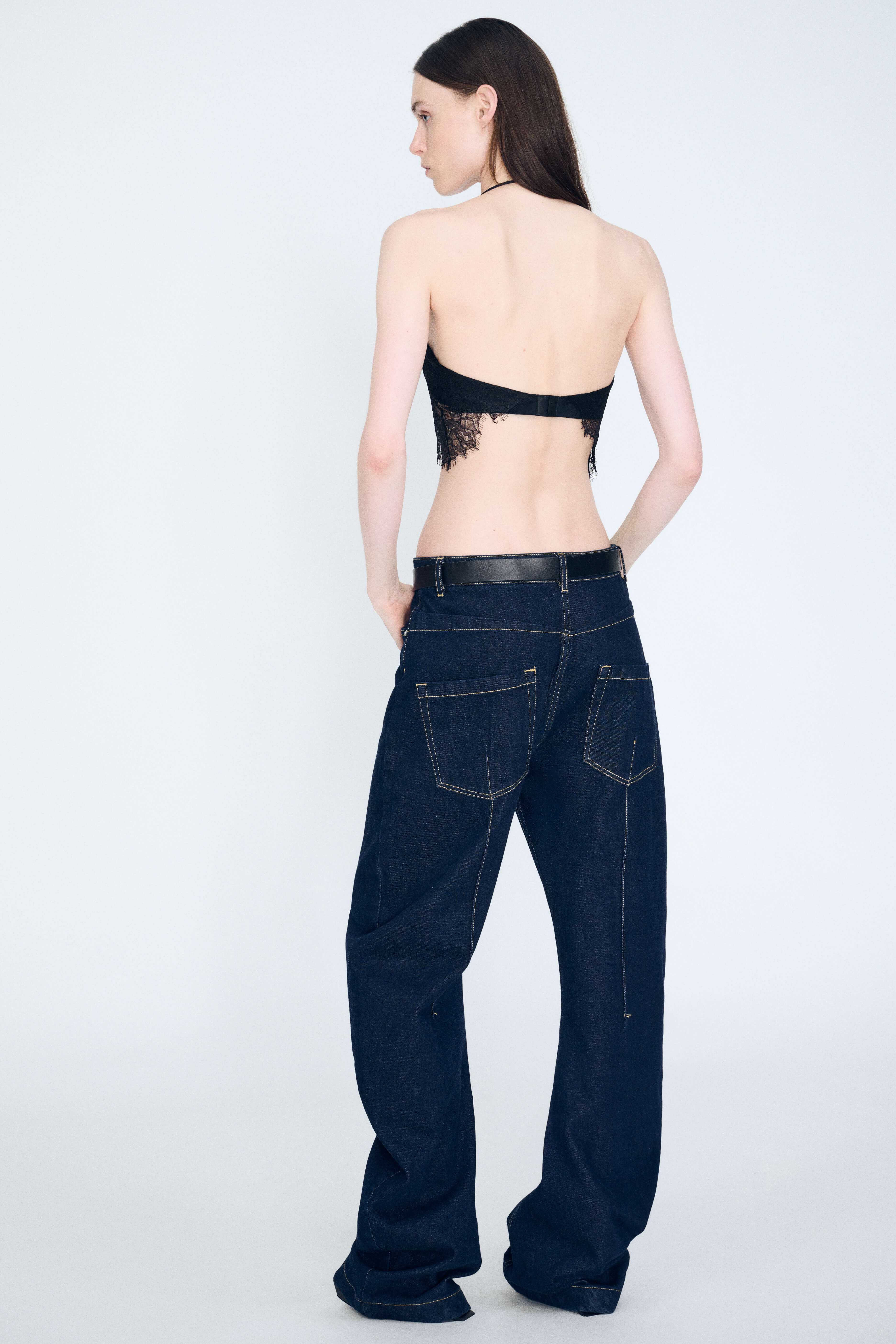 Product Gallery Media 5 Banana Twist Flare Jean in Indigo