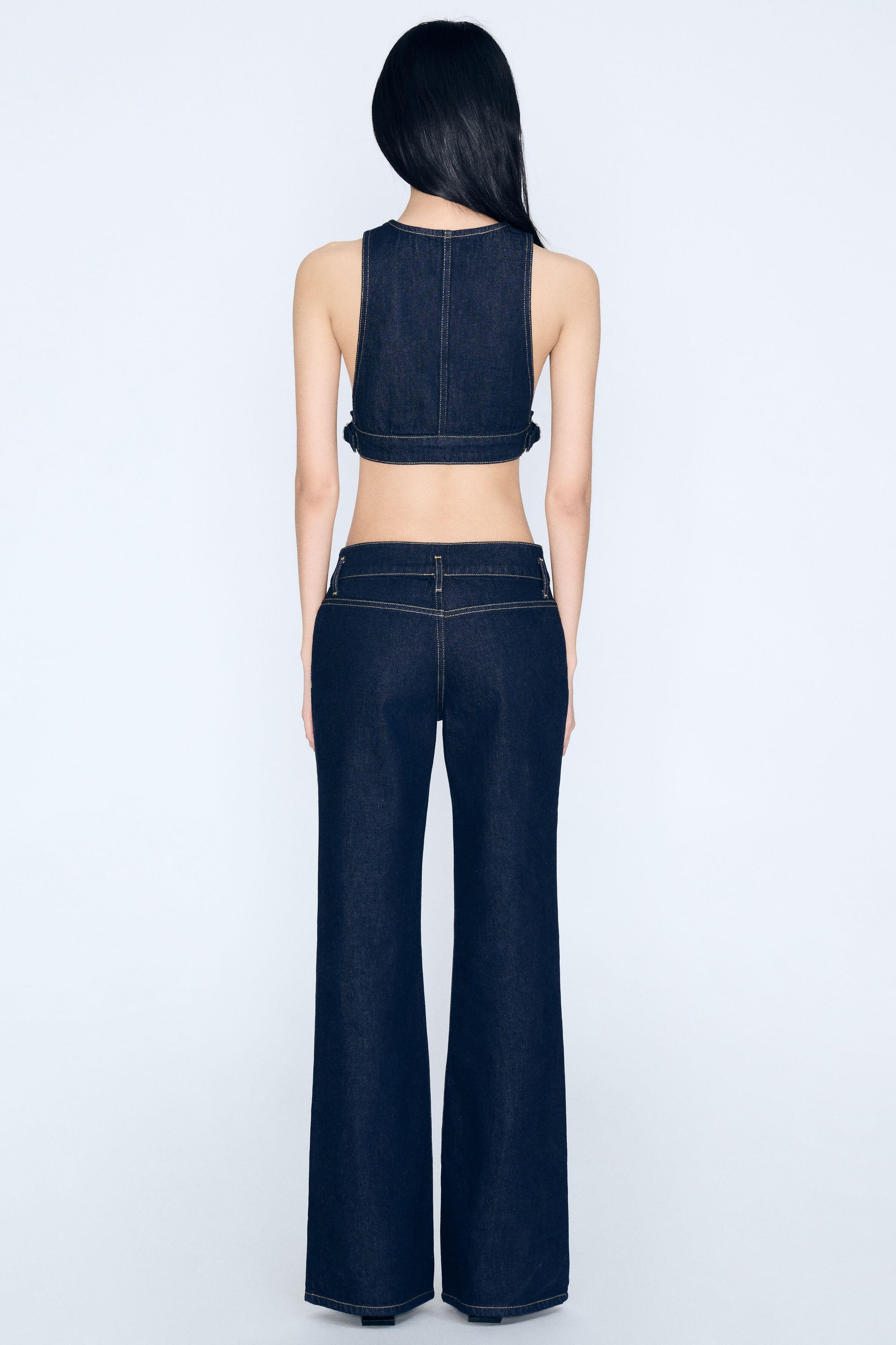 Low Waist Retro Jean in Indigo