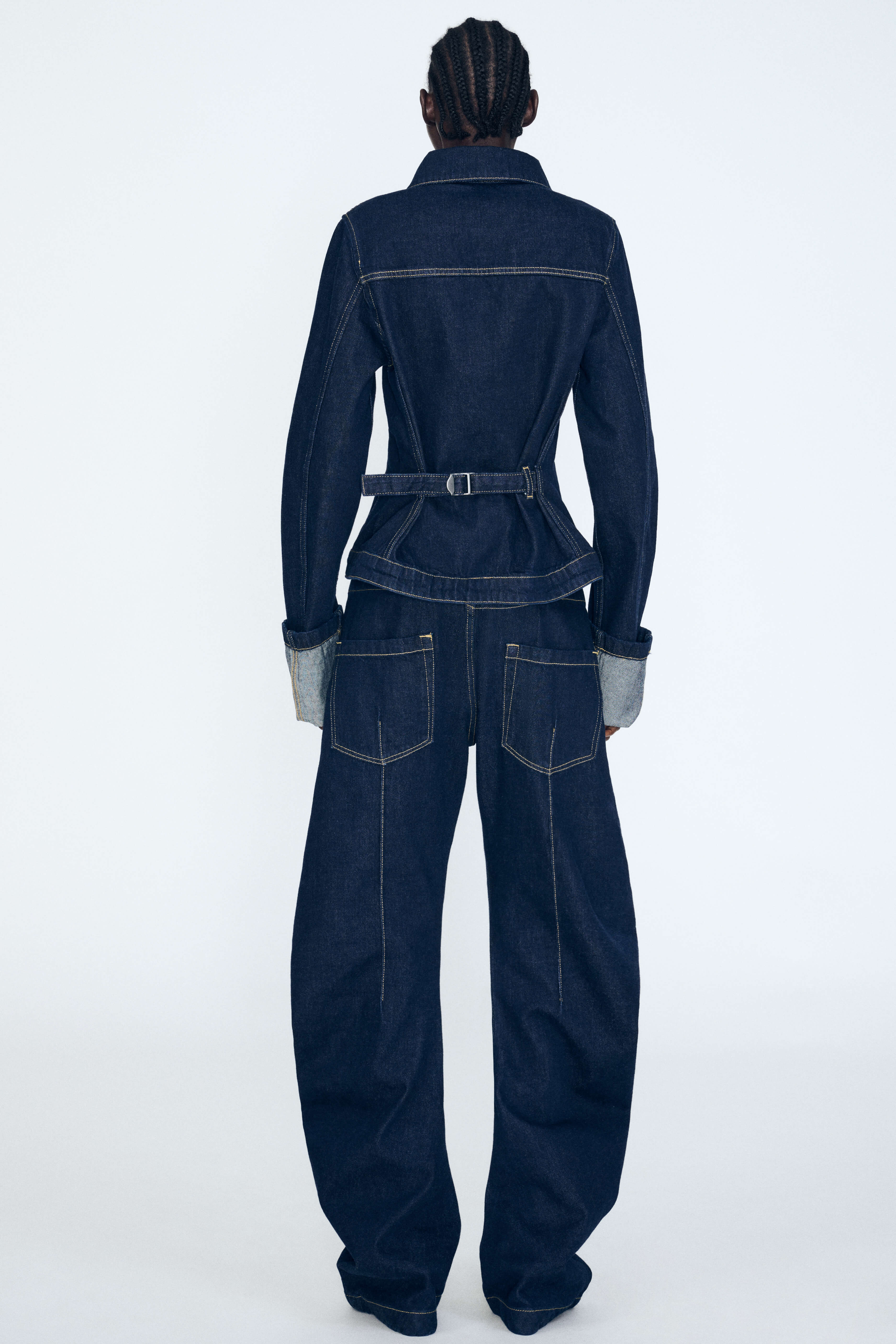 Product Gallery Media 2 Cinch Back Trucker Jacket in Indigo