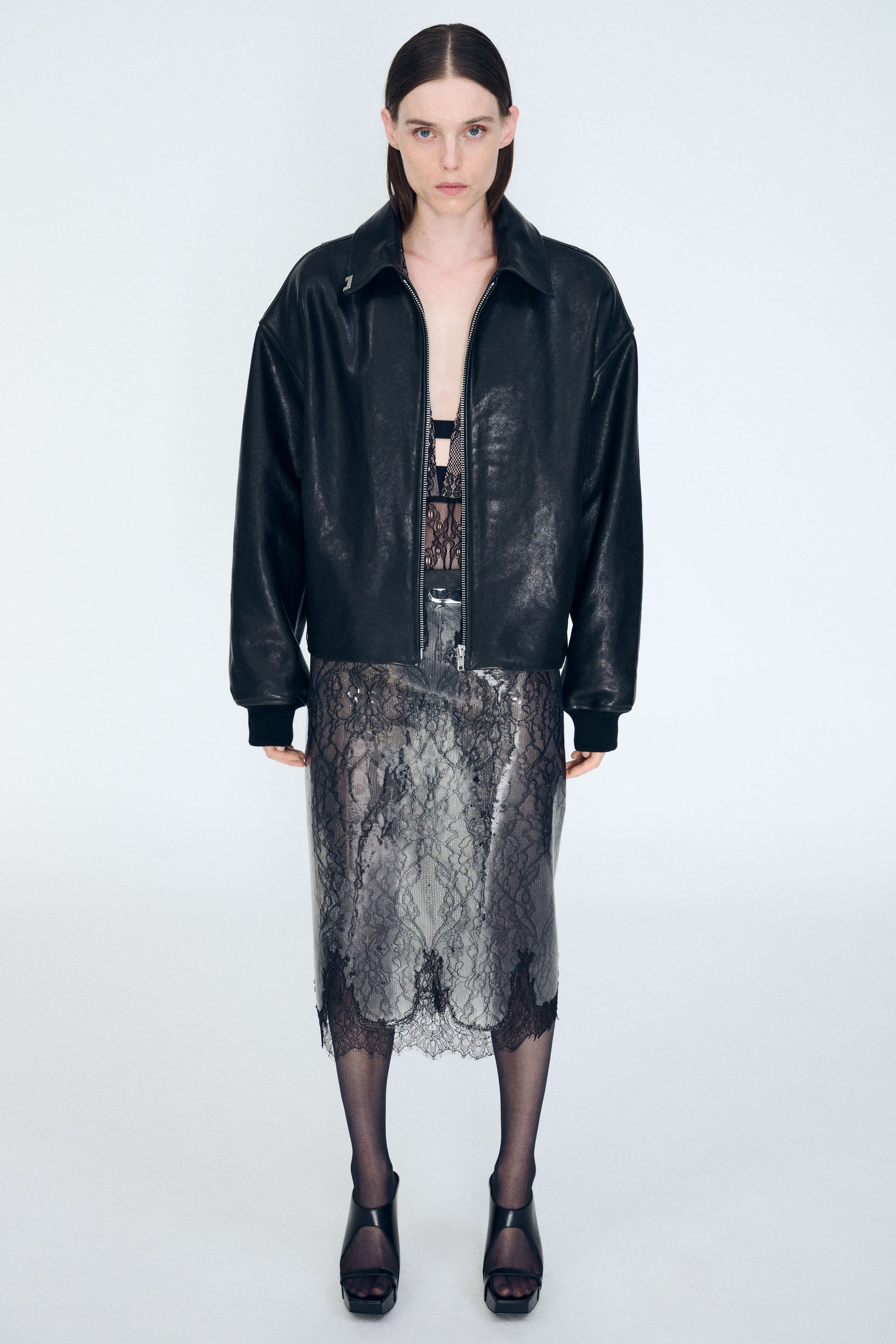 Wrap Flight Bomber in Black