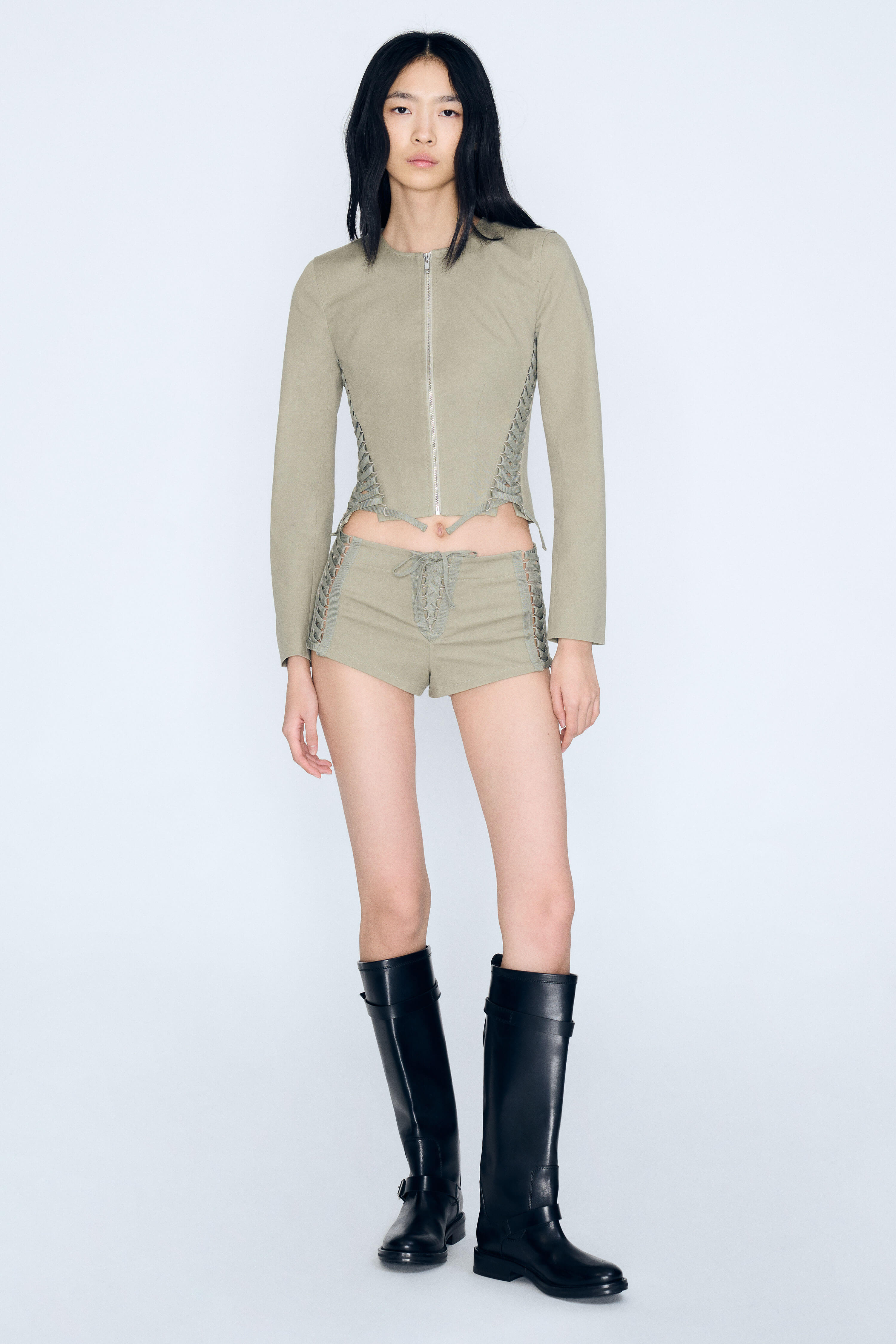 Product Gallery Media 1 Lace Up Jacket