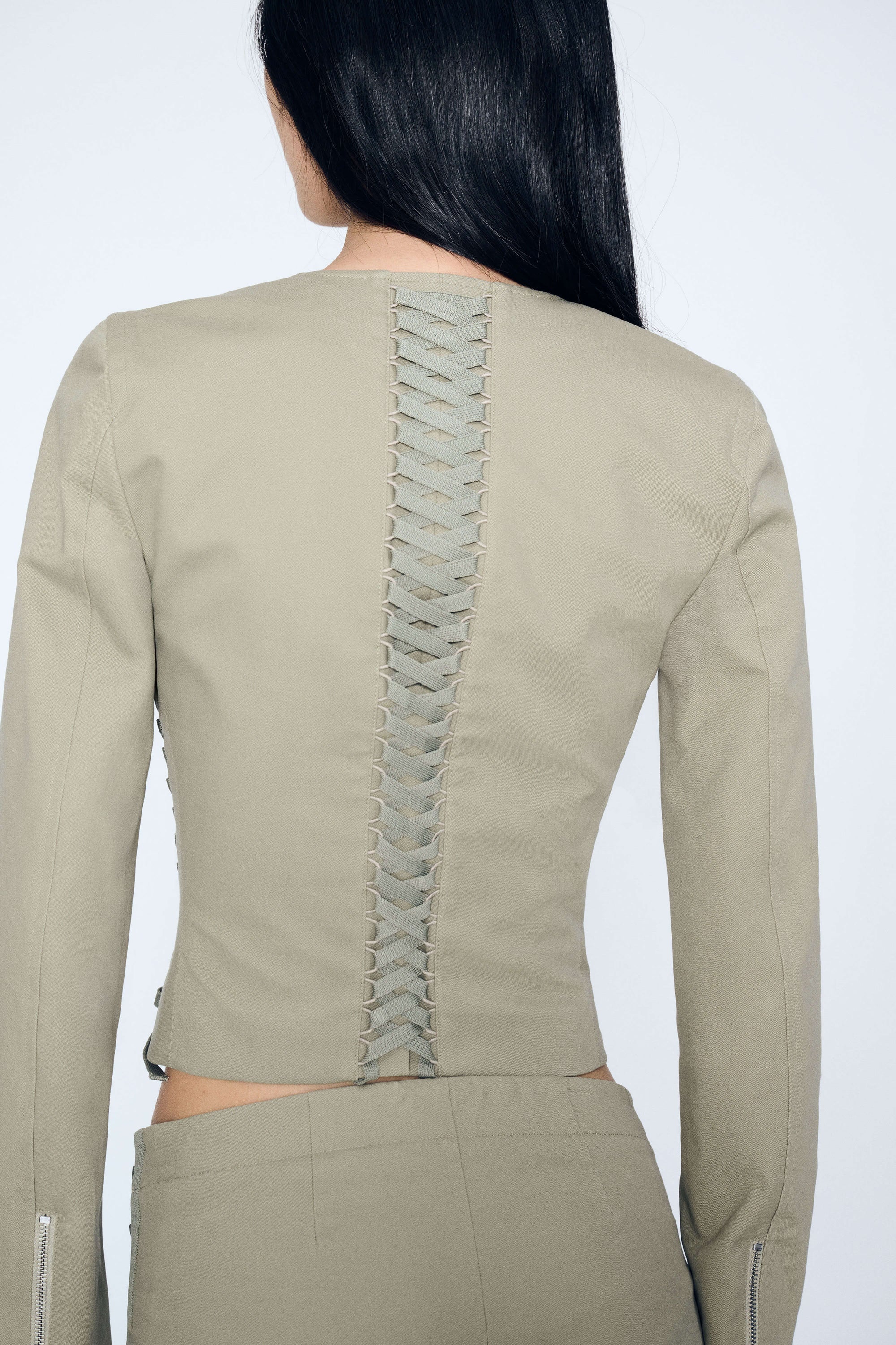 Lace Up Jacket