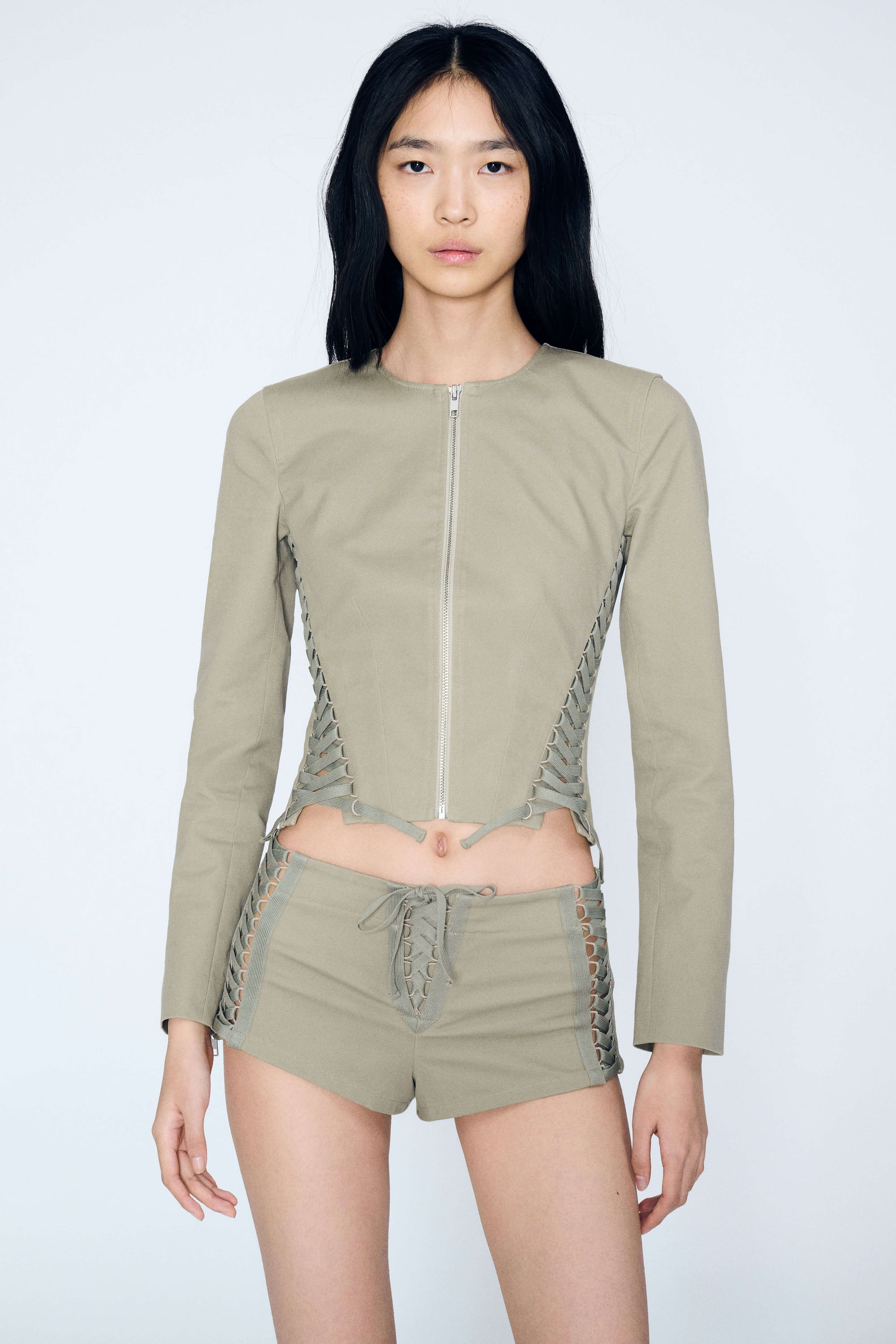 Lace Up Jacket