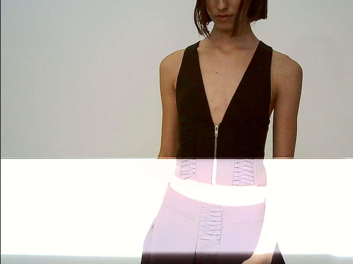 Bind Pleated Skirt