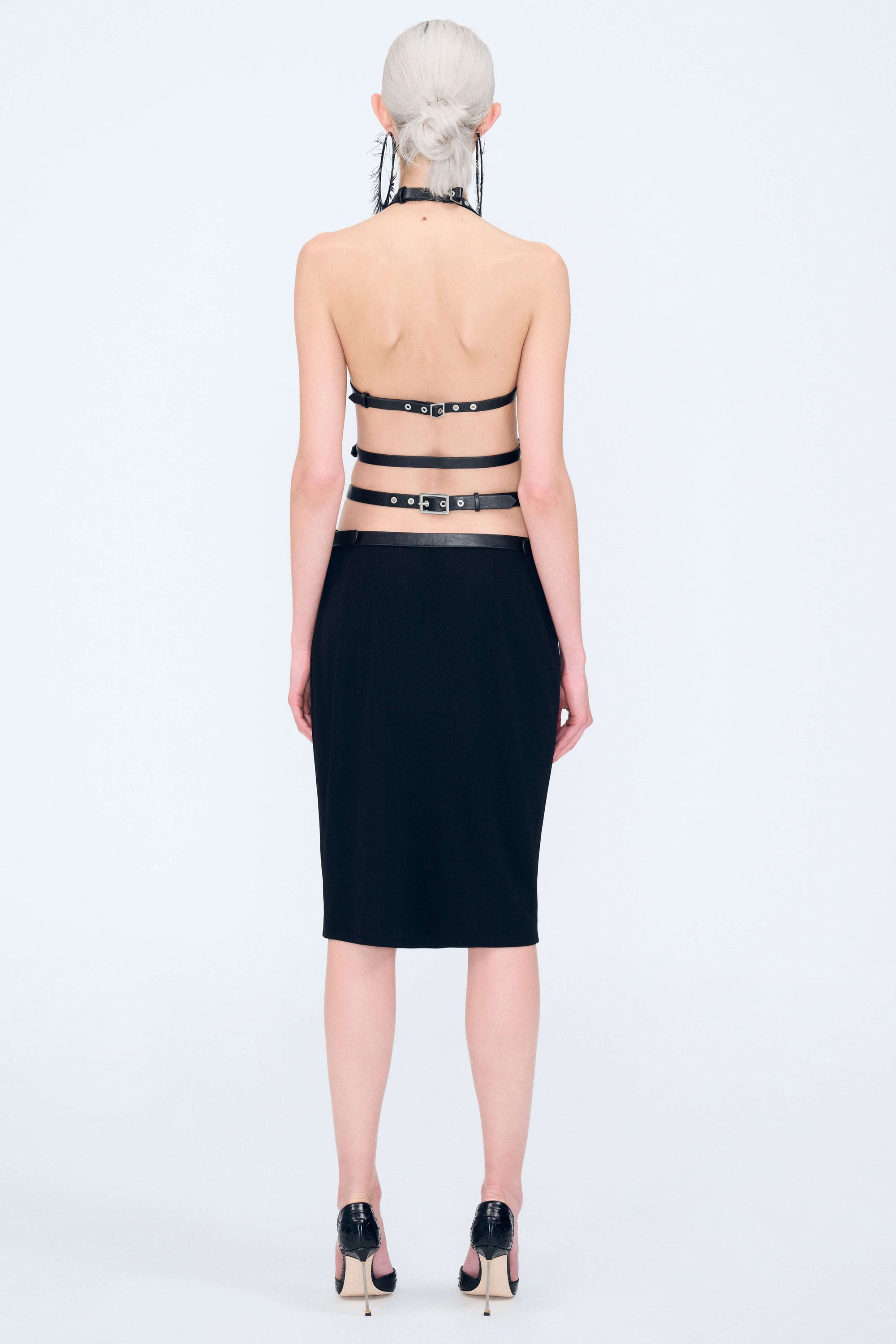 Belted Wrap Skirt