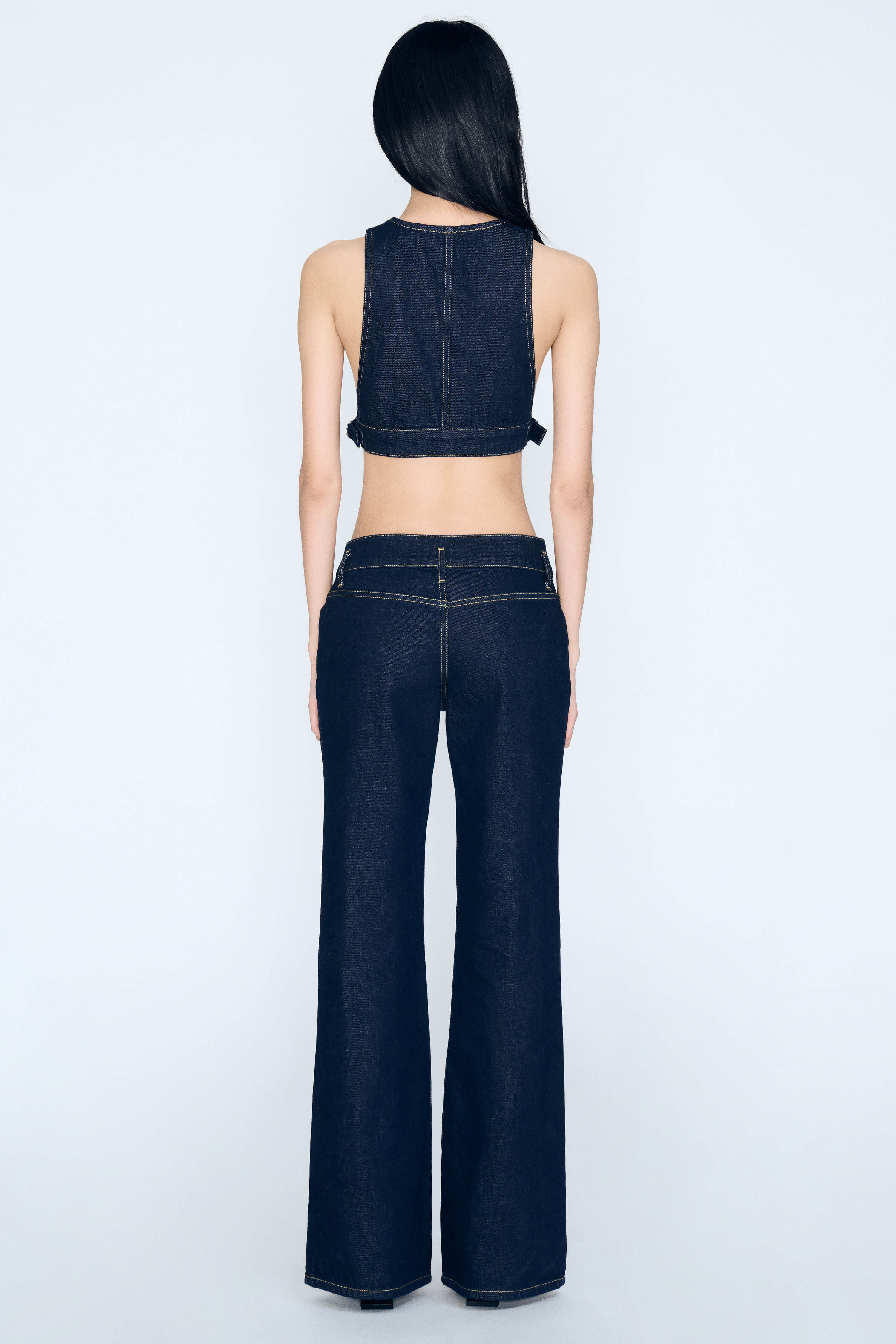 Product Gallery Media 3 Retro Micro Vest in Indigo