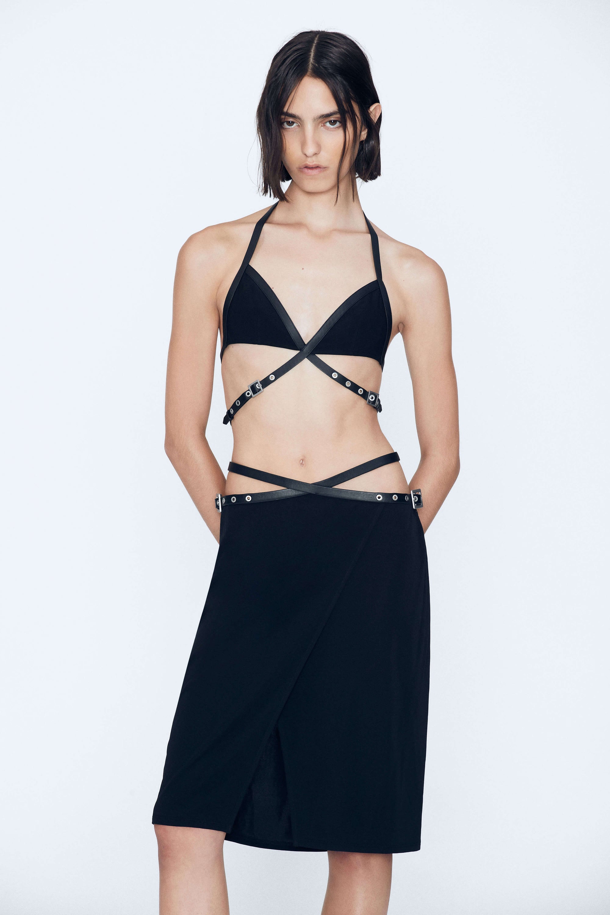 Belted Bra