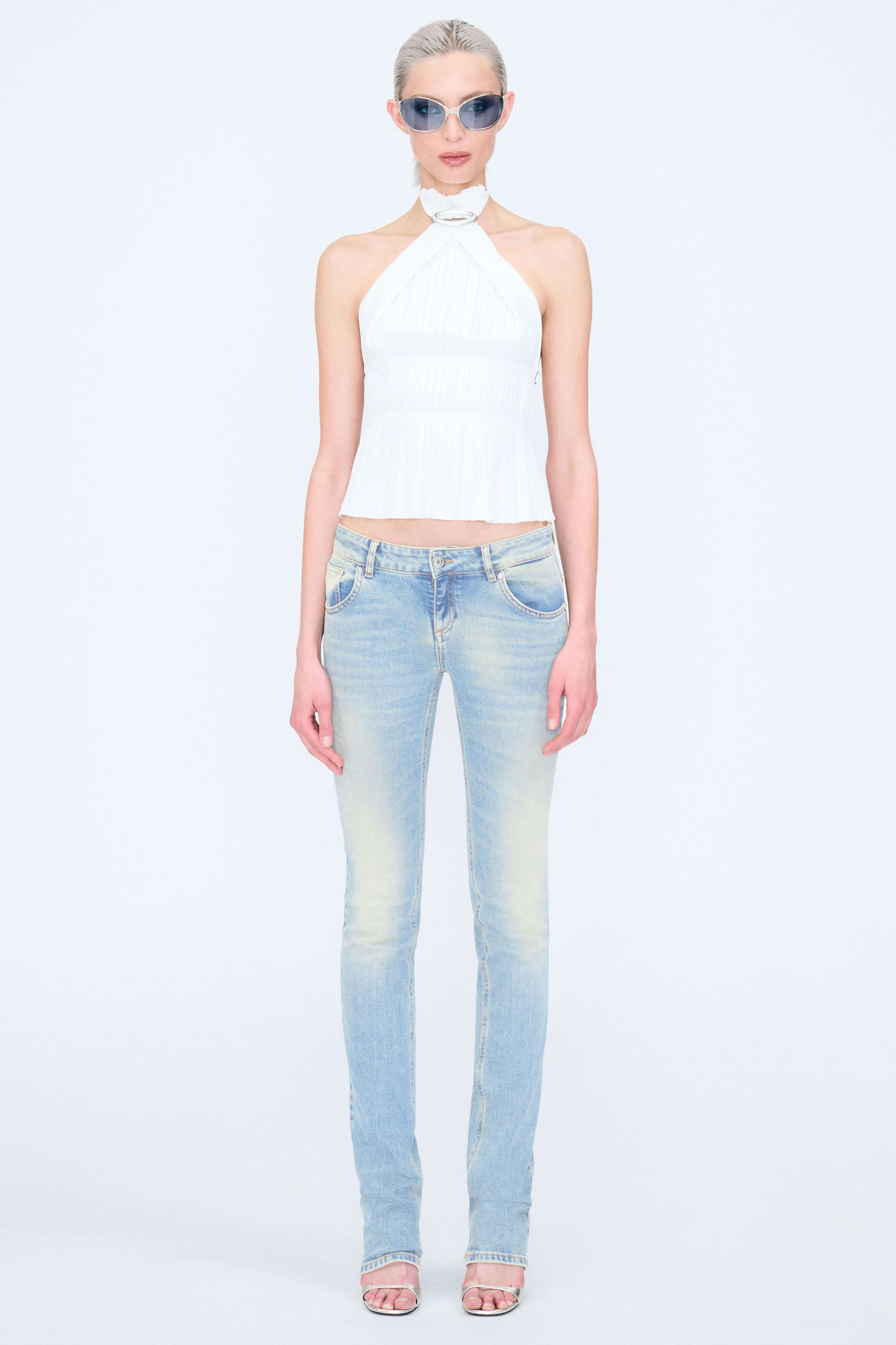 Product Gallery Media 2 Halo Pleat Halter Top