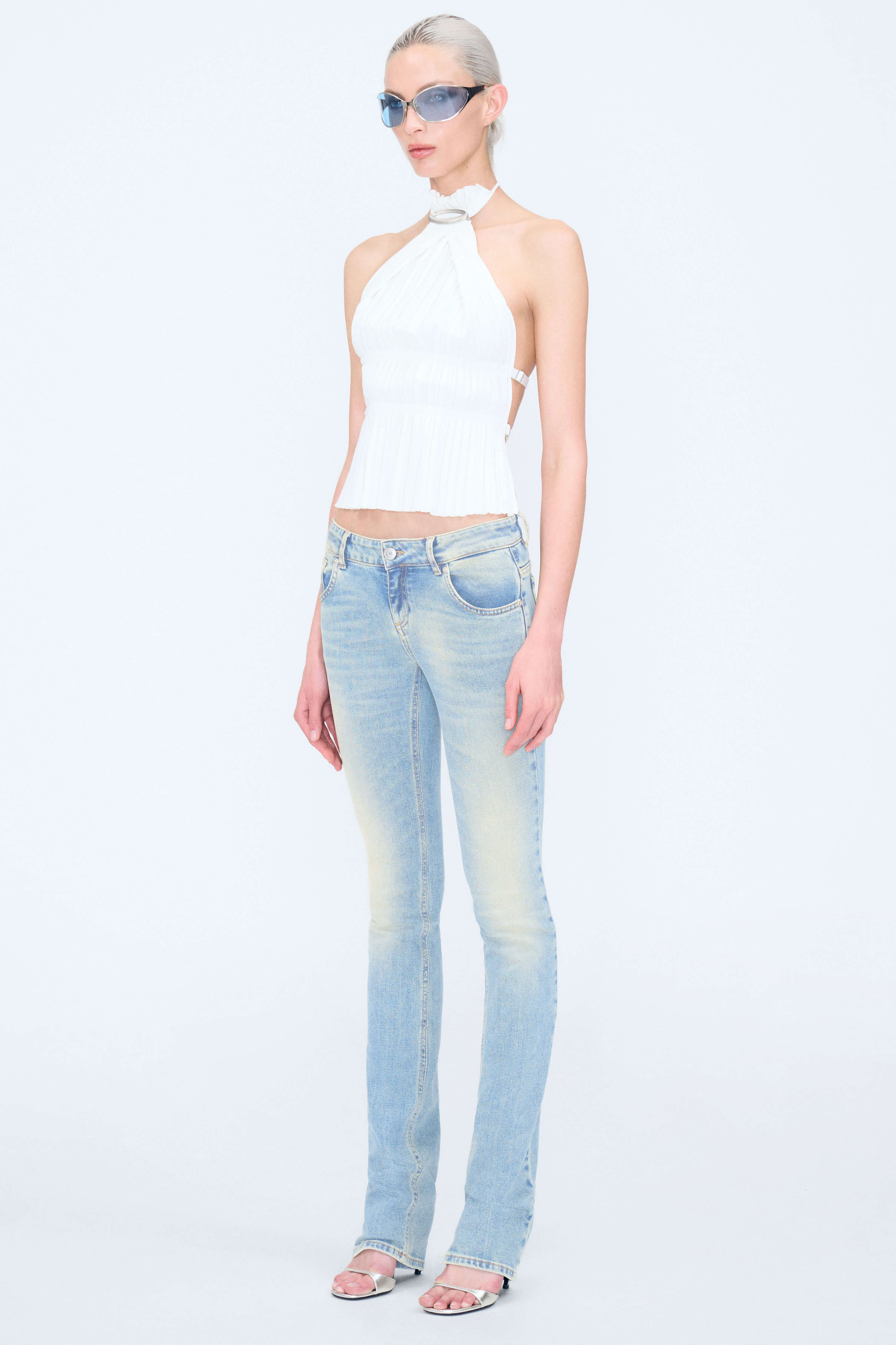 Product Gallery Media 3 Halo Pleat Halter Top