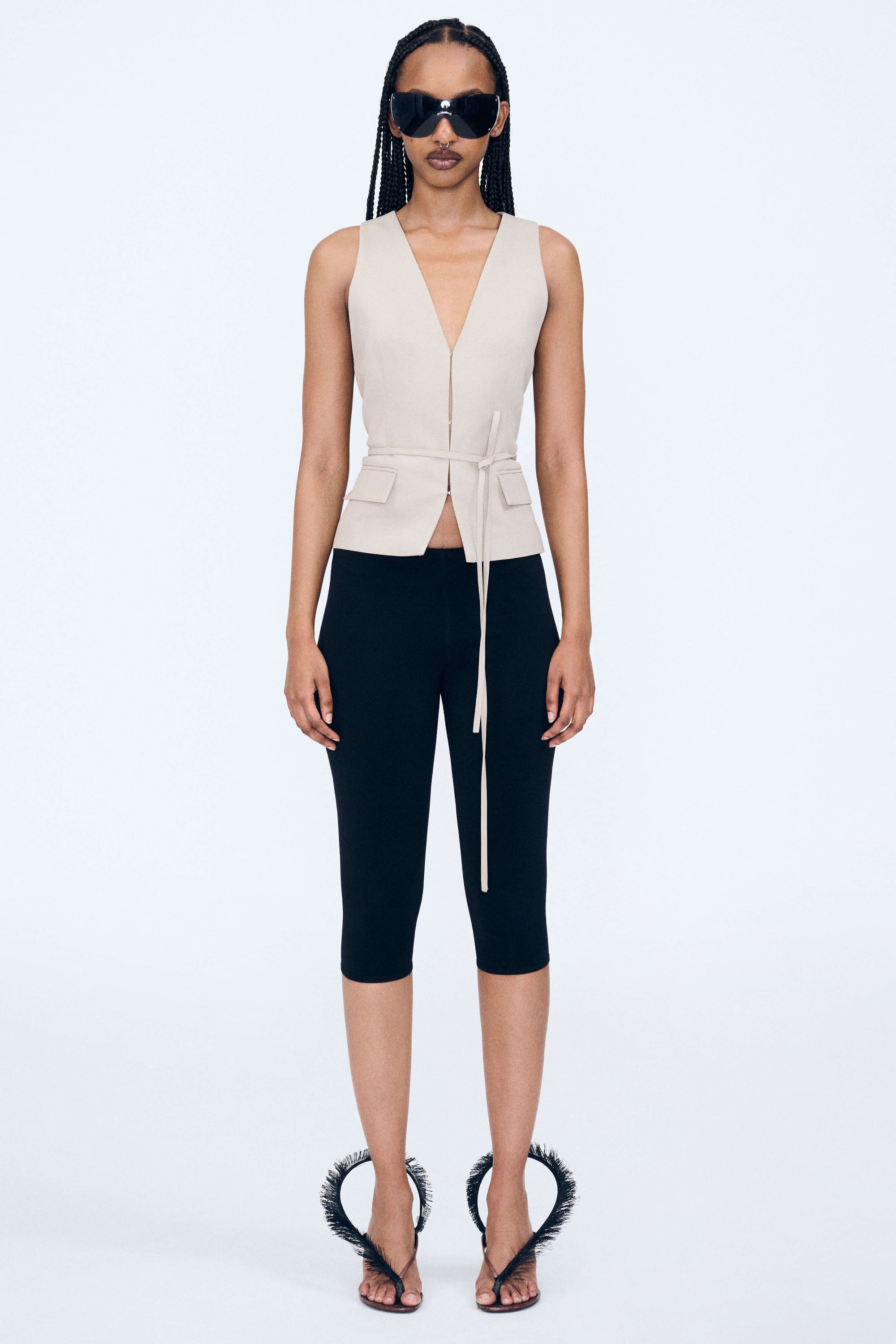 Halo Belted Vest