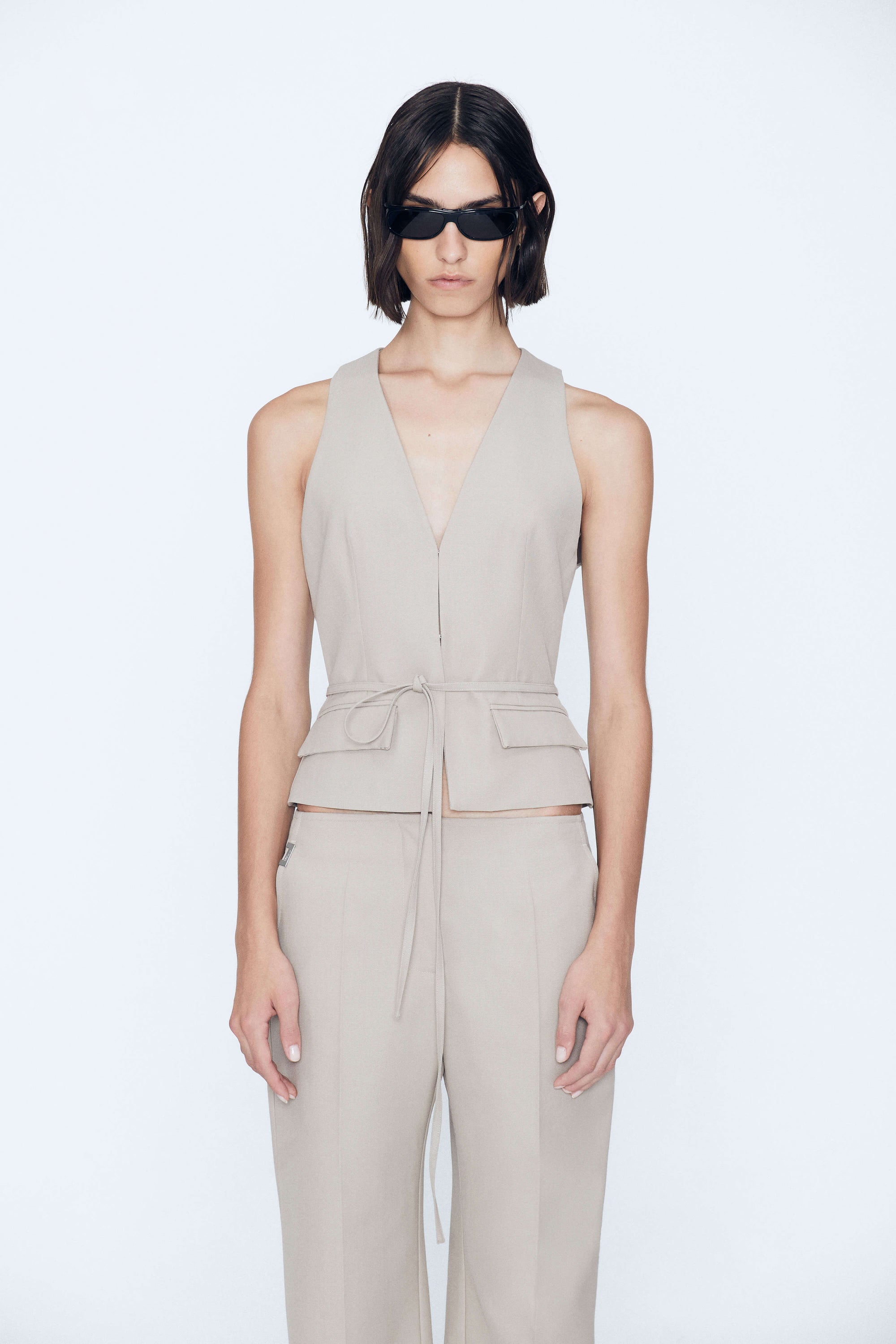 Halo Belted Vest