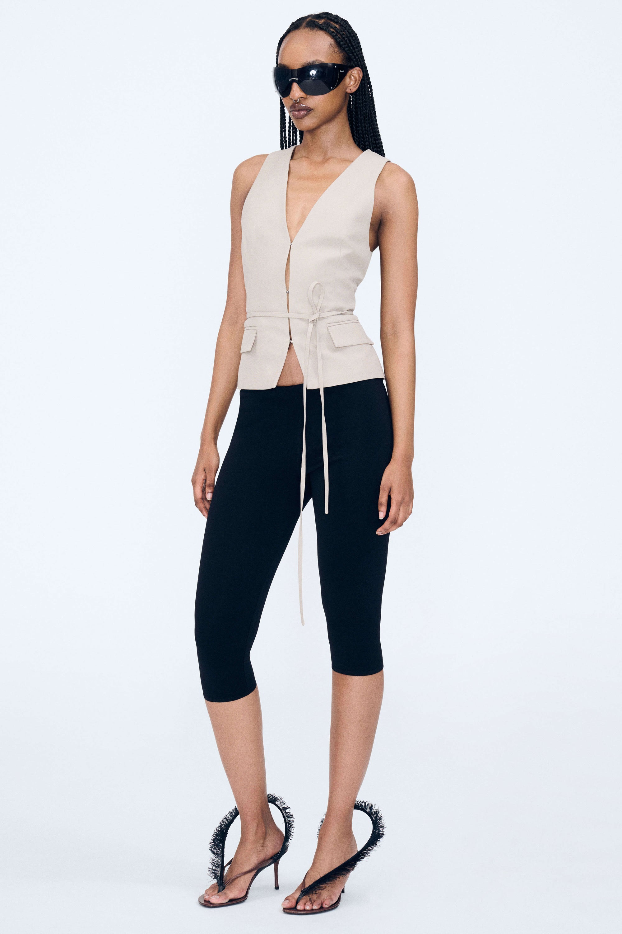 Halo Belted Vest