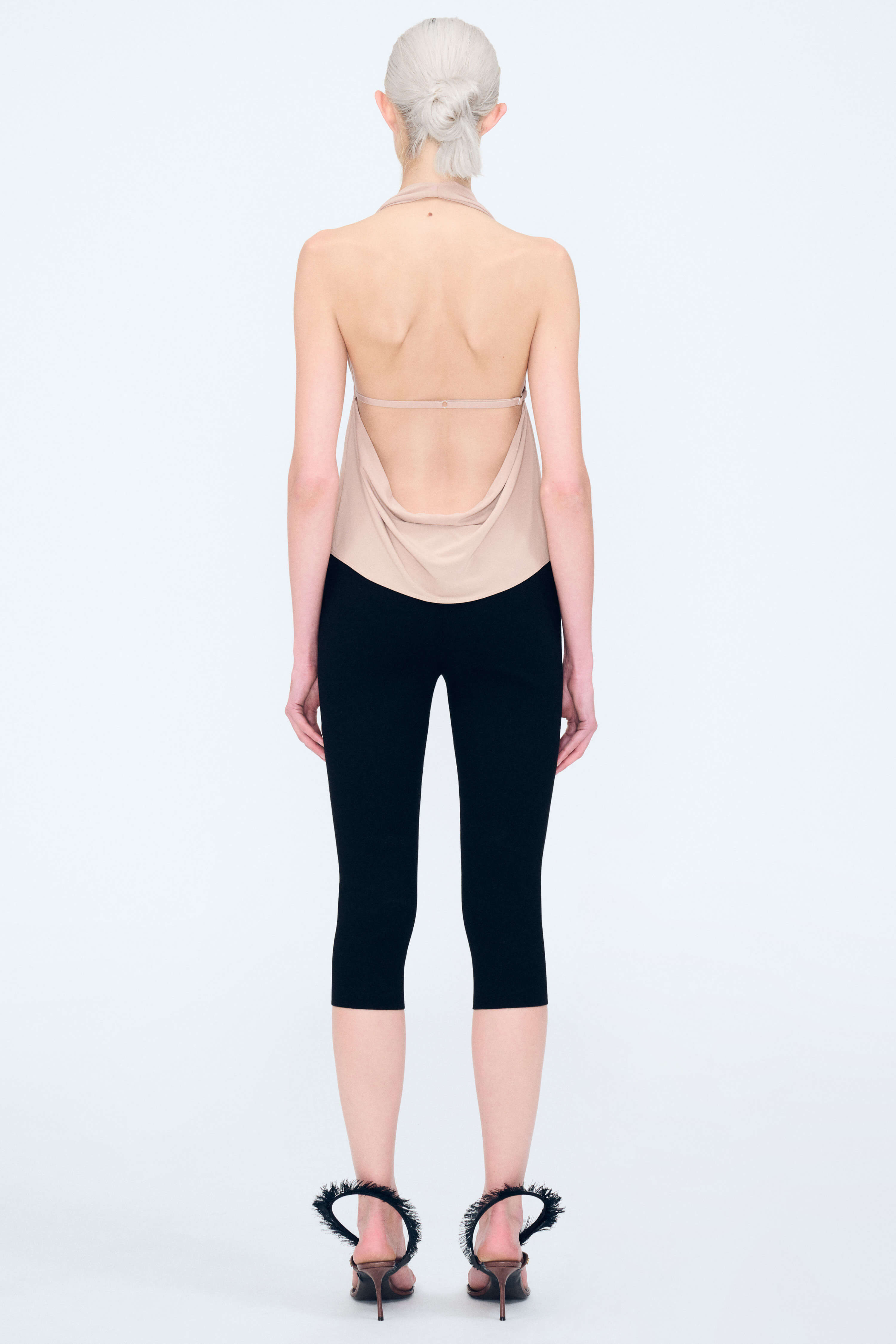 Product Gallery Media 4 Halo Cowl Halter Top