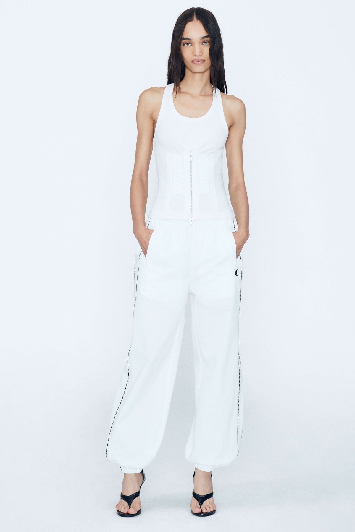 Zip Corset Tank