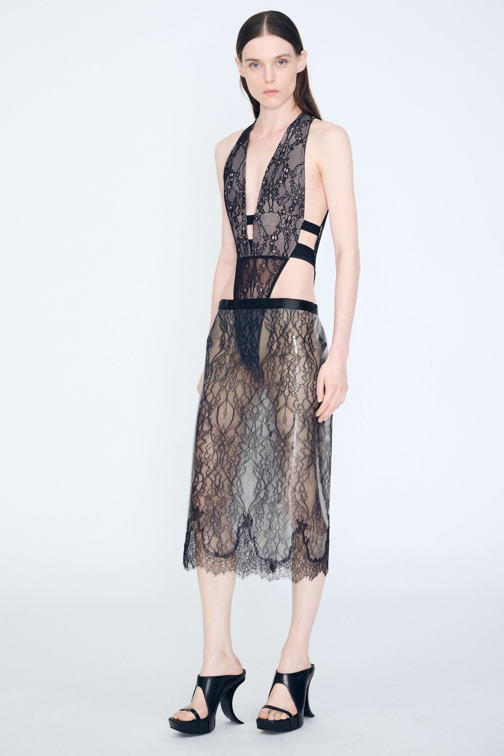 Opacity Bodysuit in Black