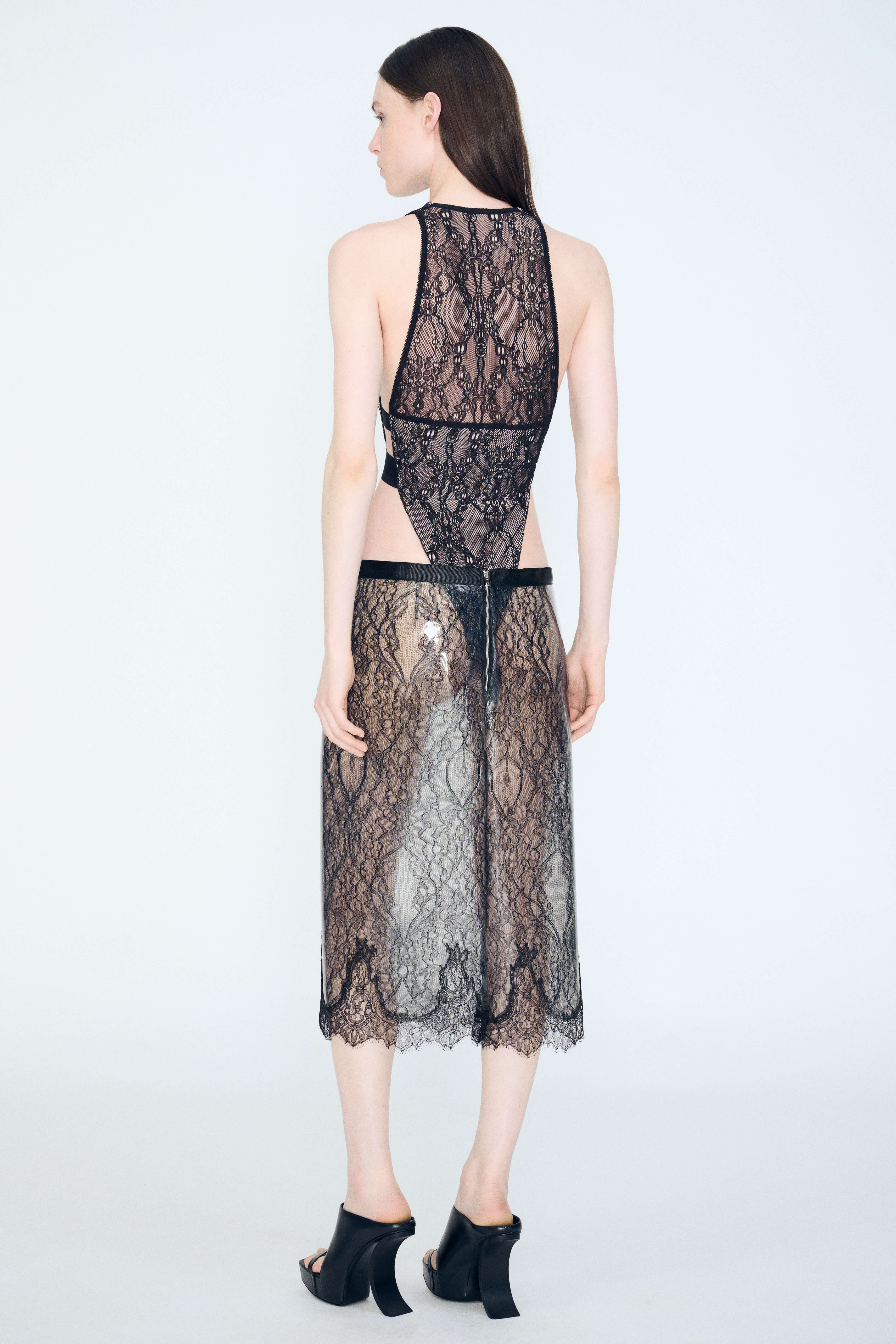 Product Gallery Media 6 Opacity Bodysuit in Black