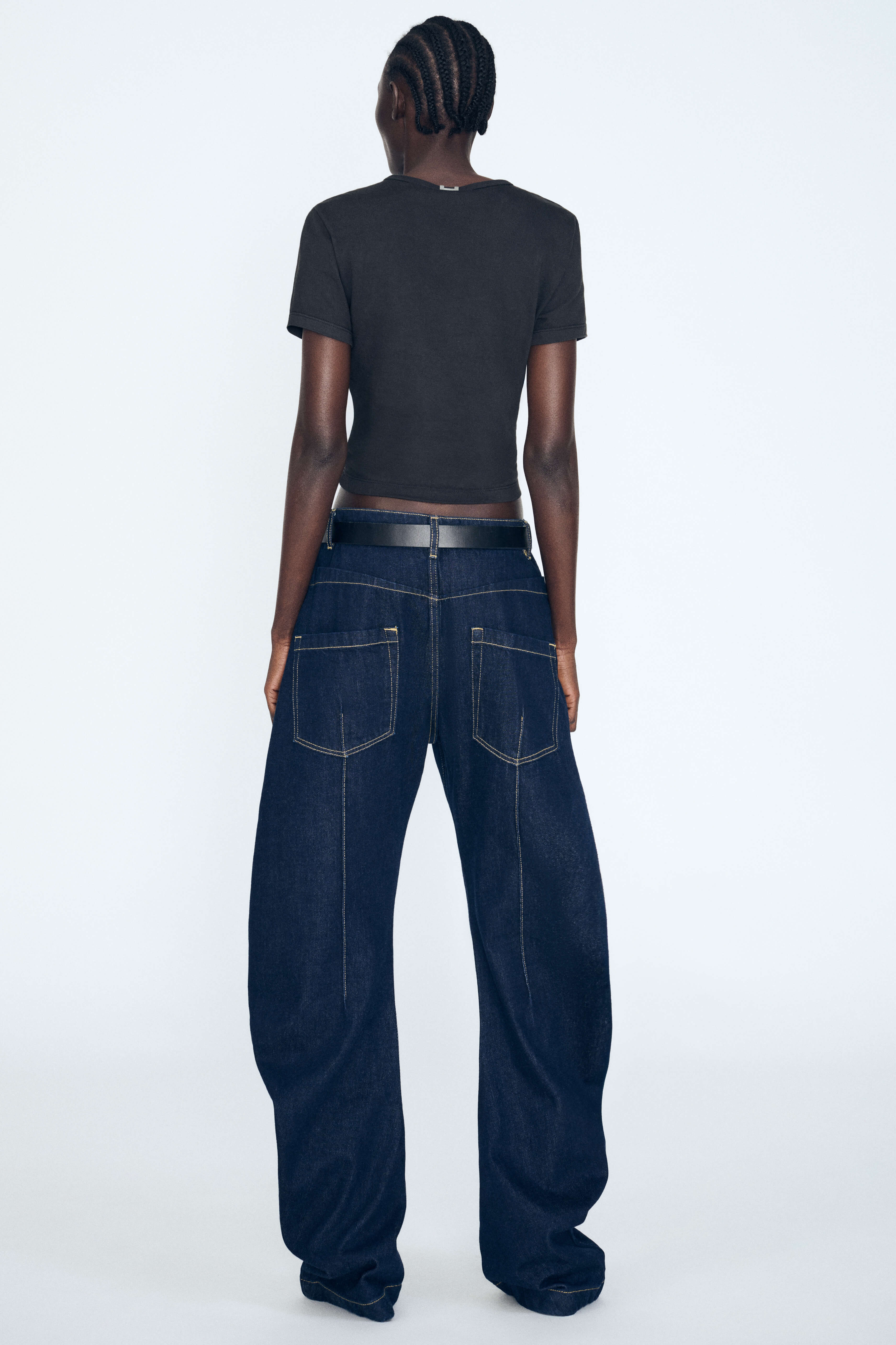 Product Gallery Media 2 Id Tee in Washed Black